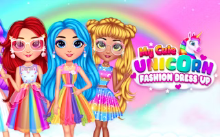 My Cute Unicorn Fashion Dress Up