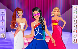 Model Dress Up Makeover Games